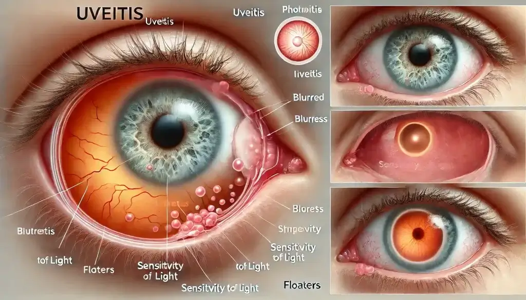 علائم بیماری یووئیت (Uveitis) چشمی